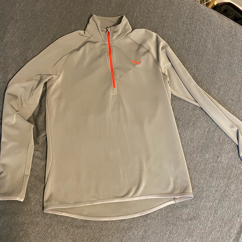 Puma Quarter Zip Sz M